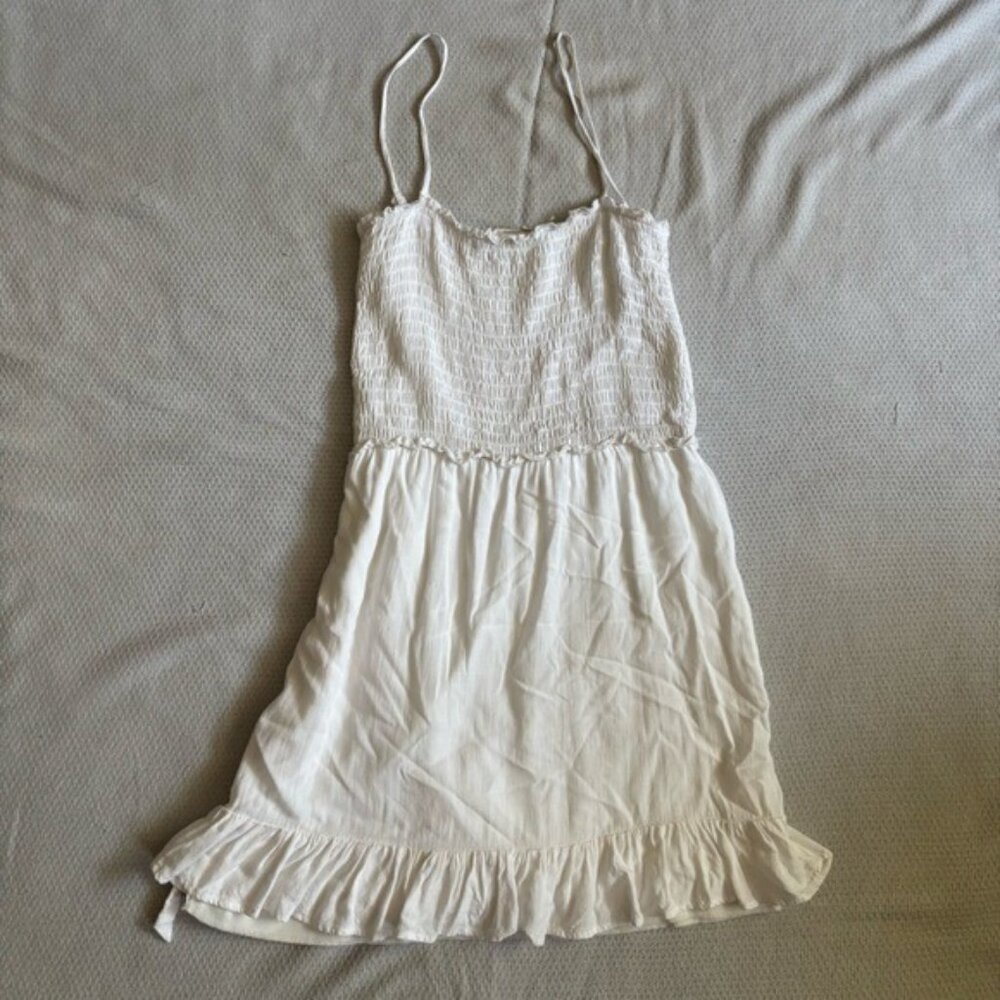 Altar'd State White Spaghetti Strap Dress - S